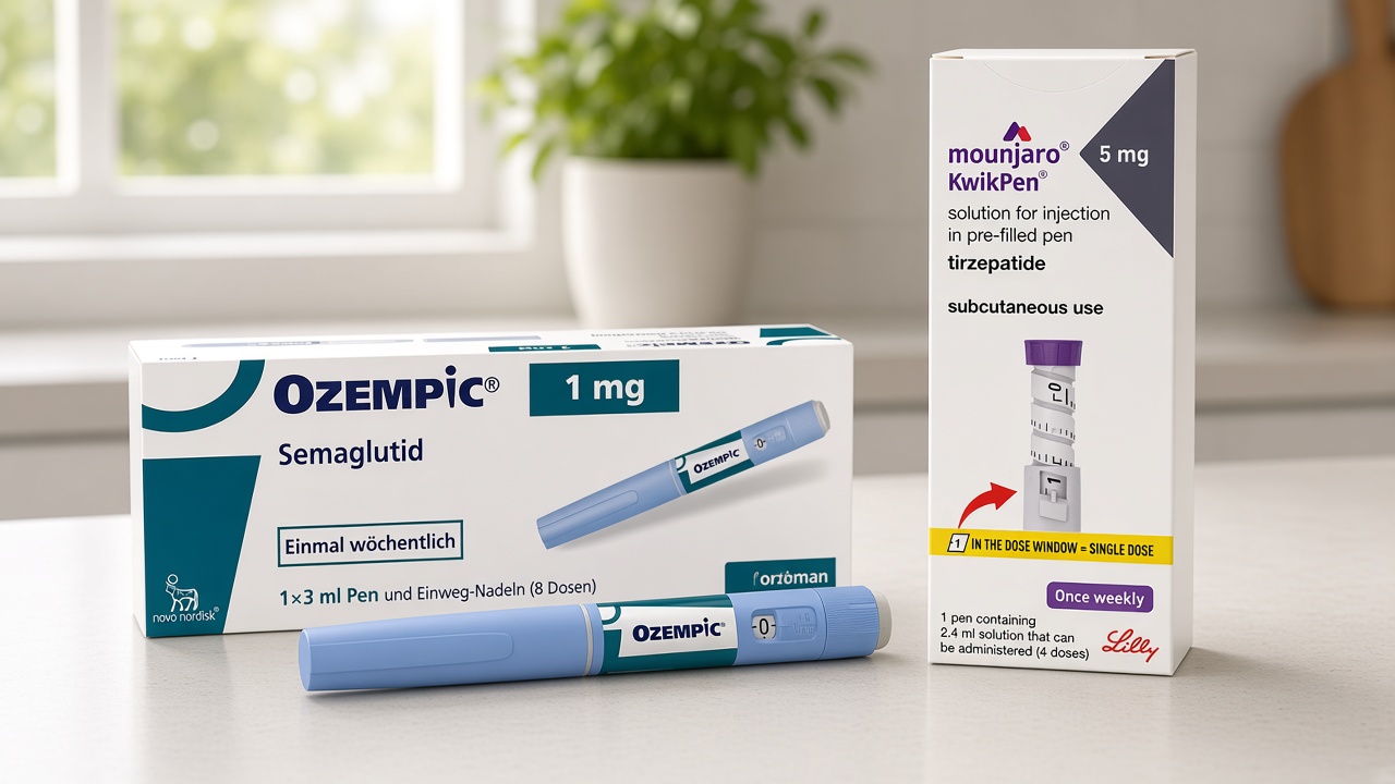 Semaglutide vs tirzepatide: two molecules in plain words