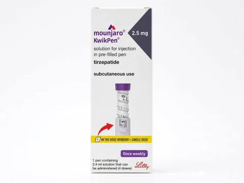 Mounjaro KwikPen 2.5 mg carton