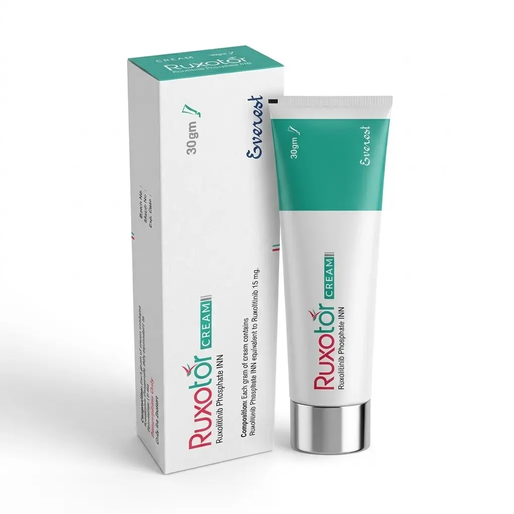 Ruxotor Cream — Ruxolitinib 1.5%, 1 pcs, Everest