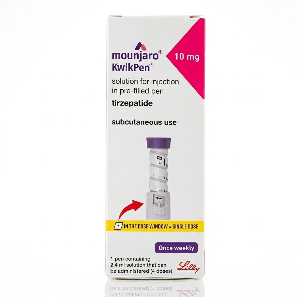 Mounjaro KwikPen 10 — Tirzepatide 10 mg, 1 pcs, Eli Lilly