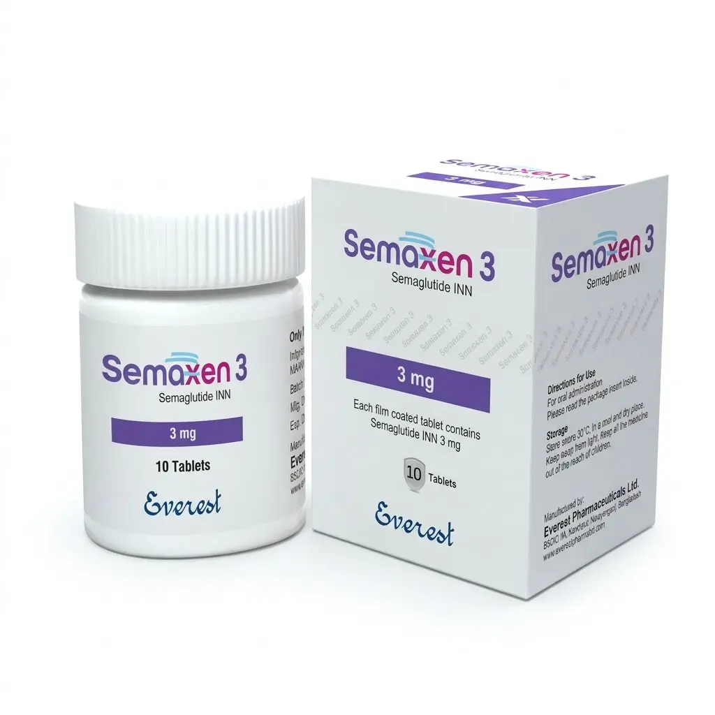 Semaxen 3 — Semaglutide 3 mg, 10 pcs, Everest