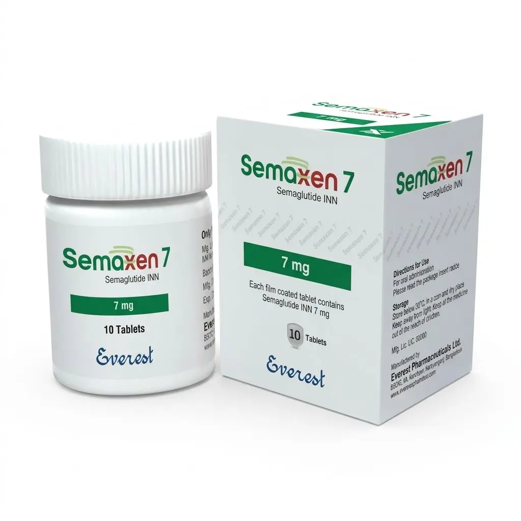 Semaxen 7 — Semaglutide 7 mg, 10 pcs, Everest