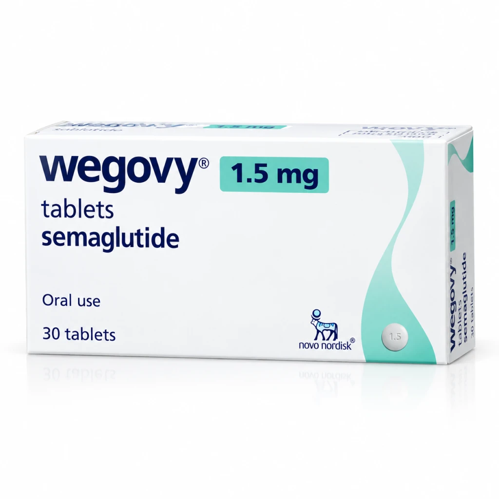 Wegovy 1.5 — Semaglutide 1.5 mg, 30 pcs, Novo Nordisk