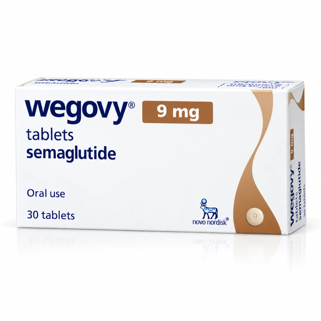 Wegovy 9 — Semaglutide 9 mg, 30 pcs, Novo Nordisk