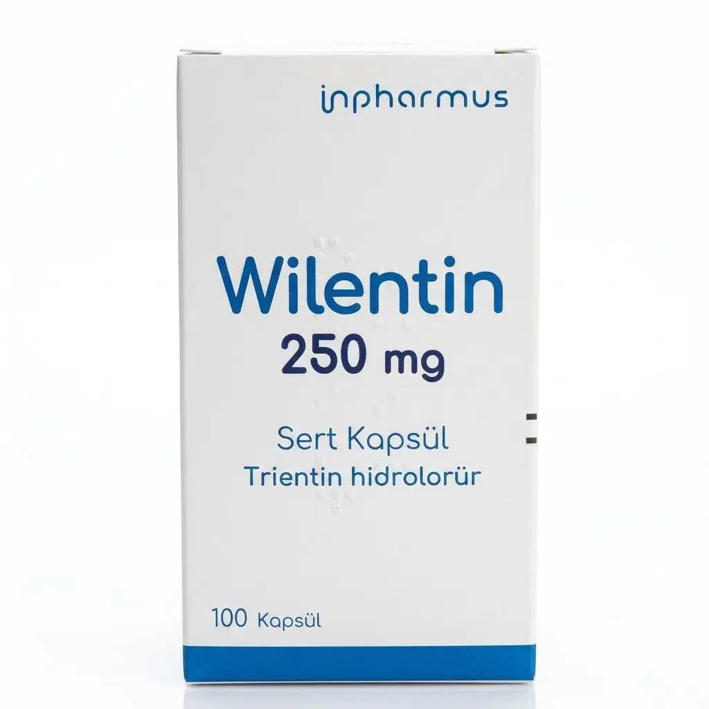 Wilentin — Trientine 250 mg, 100 pcs, Inpharmus
