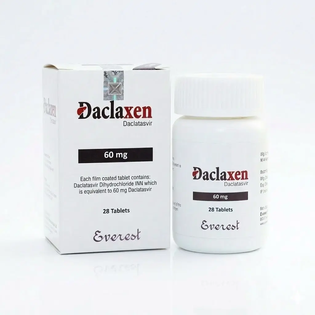 Daclaxen — Daclatasvir 60 mg, 28 pcs, Everest