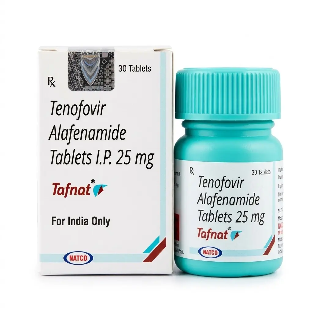 Tafnat — Tenofovir Alafenamide 25 mg, 30 pcs, Natco
