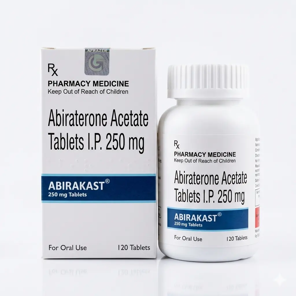 Abirakast — Abiraterone Acetate 250 mg, 120 pcs, Aprazer