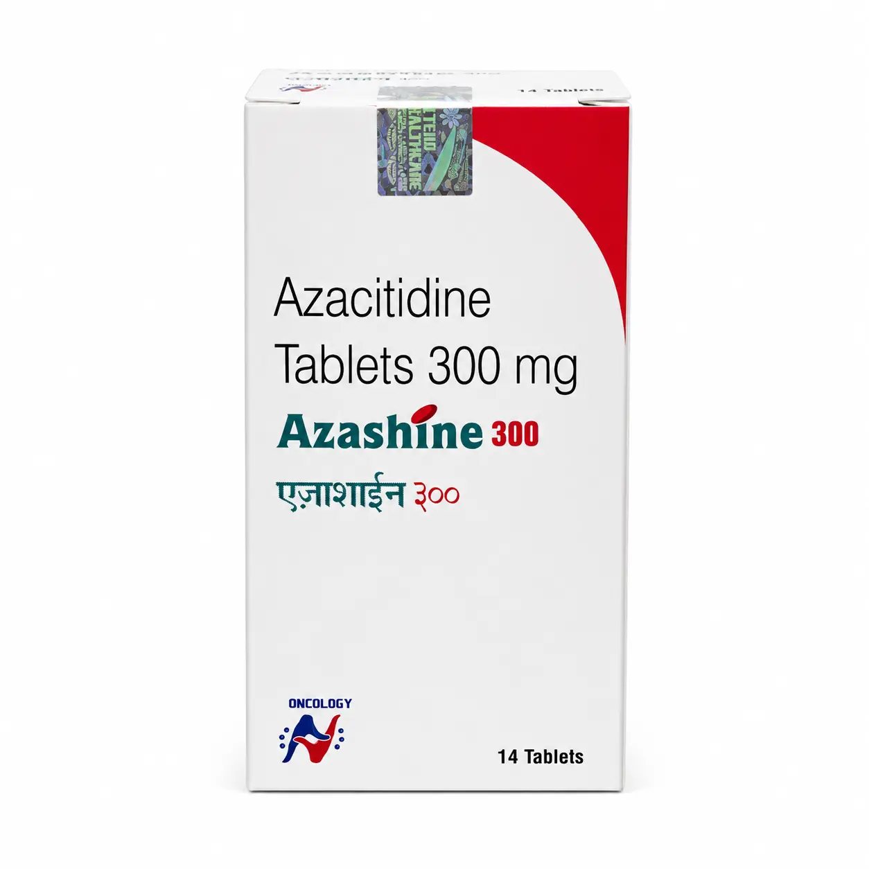 Azashine 300 — Azacitidine 300 mg, 14 pcs, Hetero