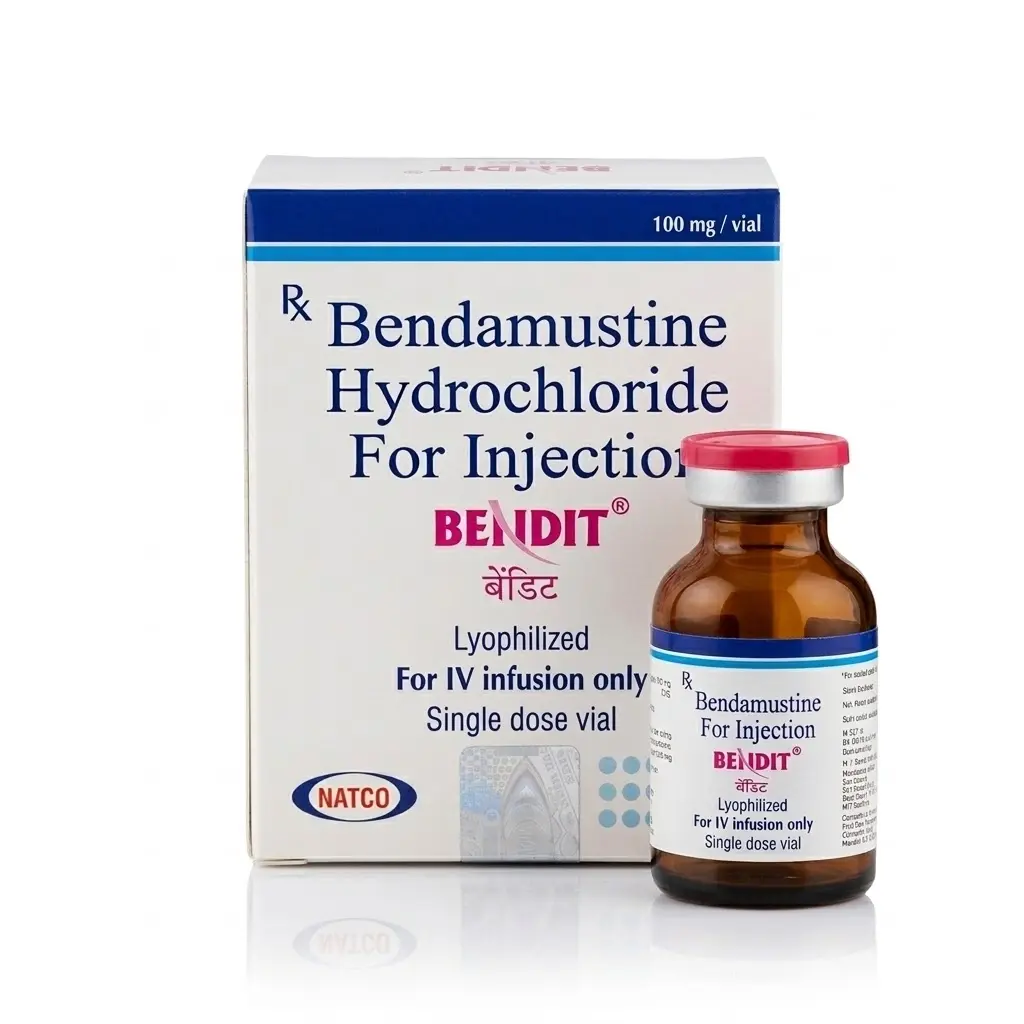 Bendit — Bendamustine 100 mg, 1 pcs, Natco