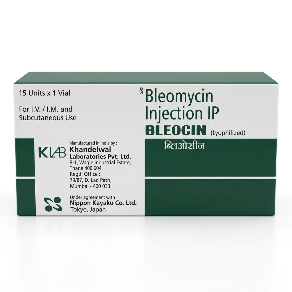 Bleocin — Bleomycin 15 mg, 1 pcs, Khandelwal