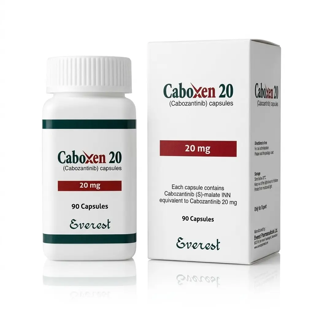 Caboxen 20 — Cabozantinib 20 mg, 90 pcs, Everest