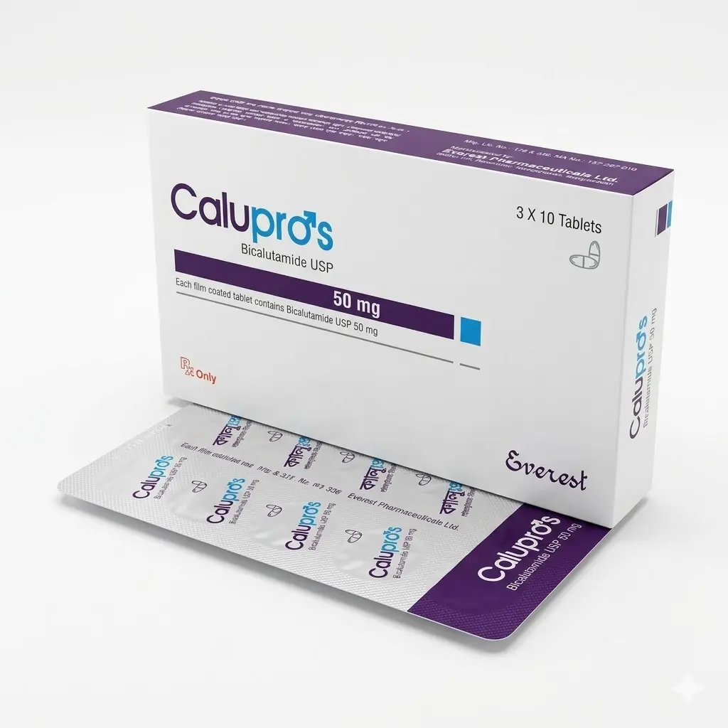 Calupros — Bicalutamide 50 mg, 30 pcs, Everest