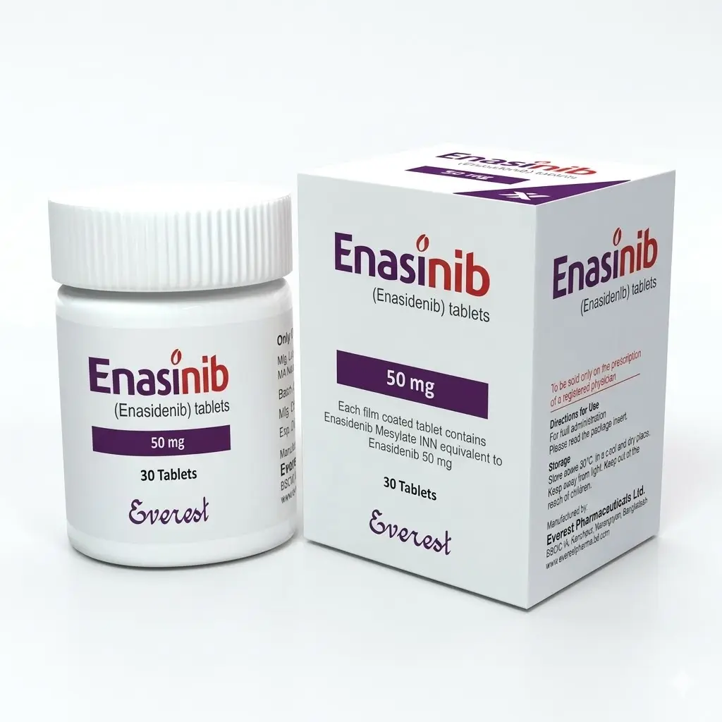 Enasinib — Enasidenib 50 mg, 30 pcs, Everest