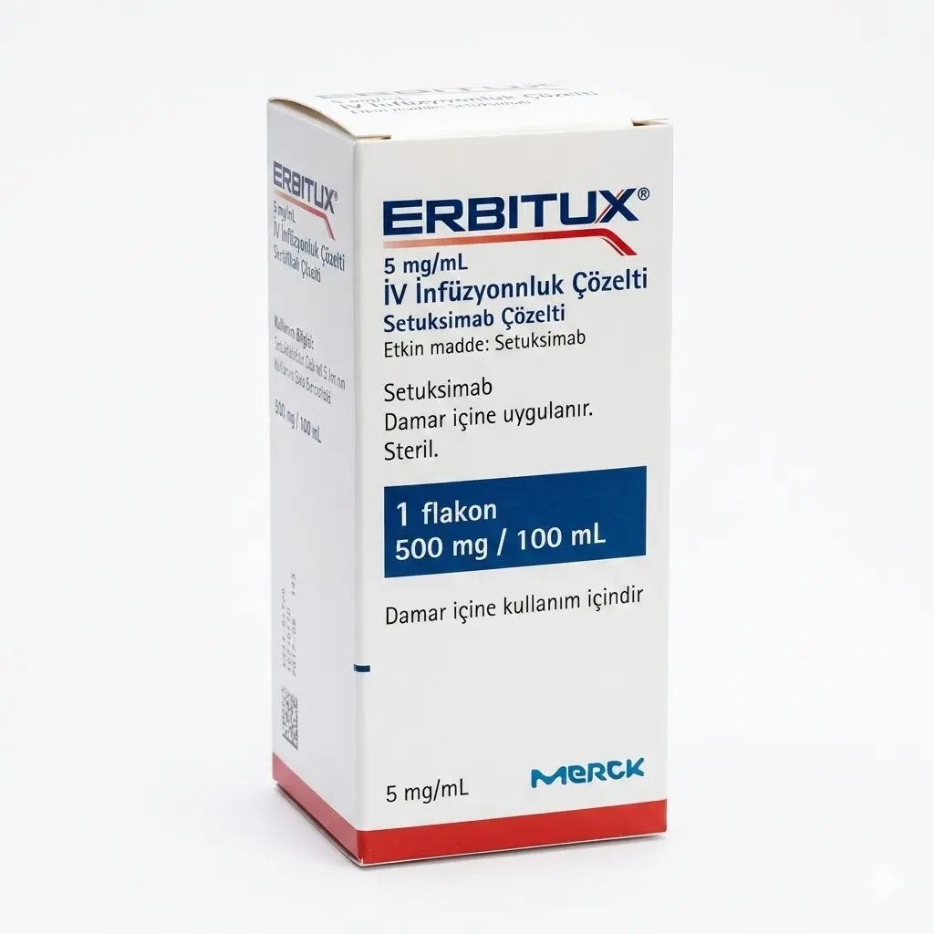 Erbitux 500 — Cetuximab 500 mg / 100 mL, 1 pcs, Merck KGaA