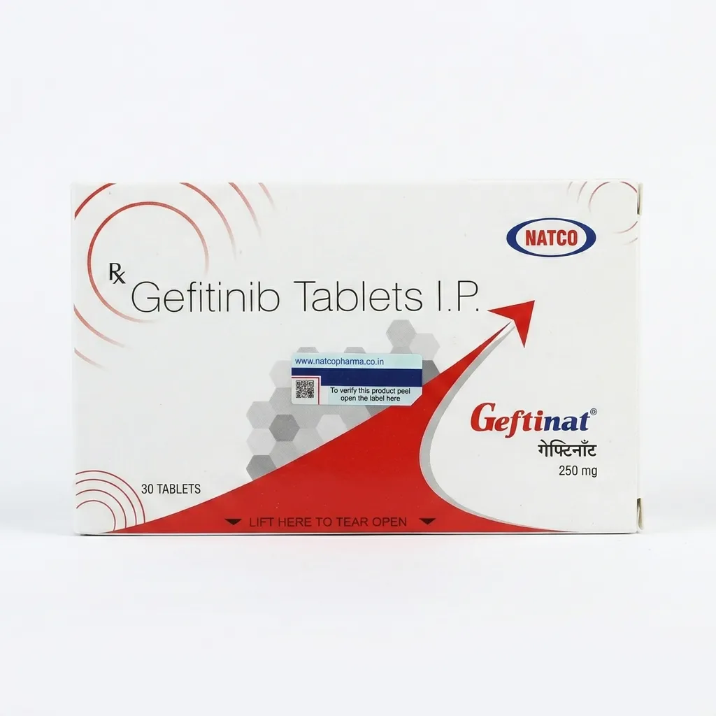 Geftinat — Gefitinib 250 mg, 30 pcs, Natco