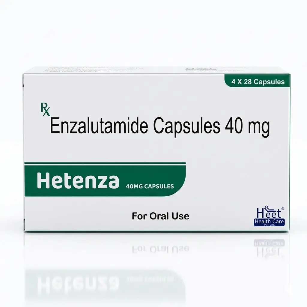 Hetenza — Enzalutamide 40 mg, 112 pcs, Heet Healthcare