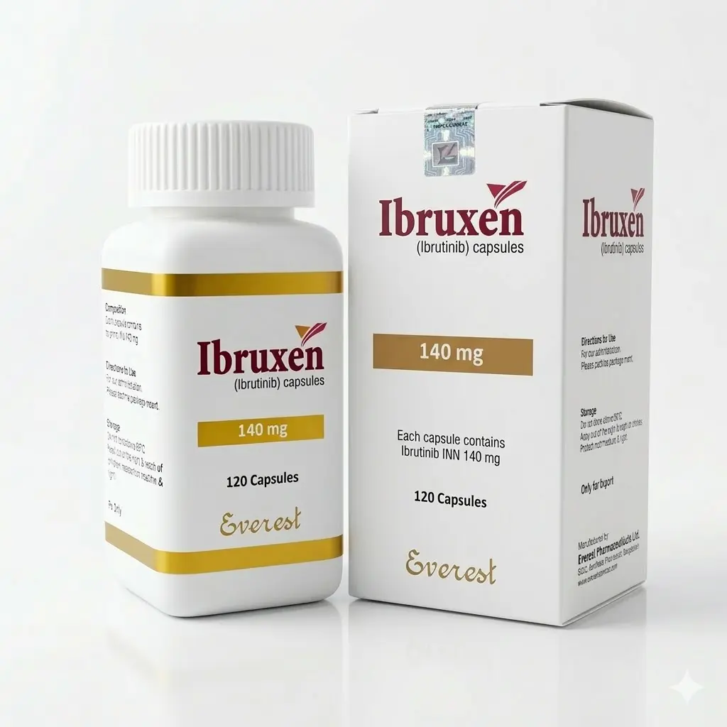 Ibruxen — Ibrutinib 140 mg, 120 pcs, Everest