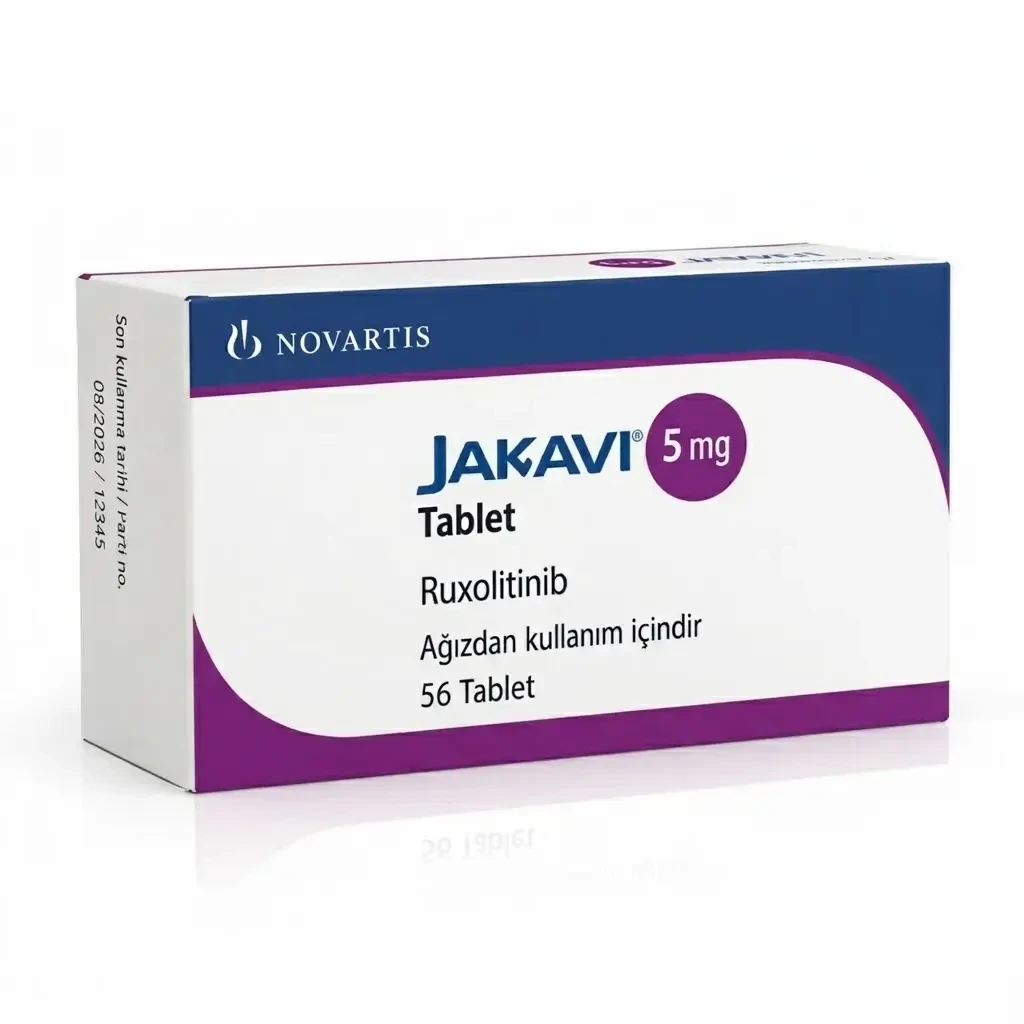 Jakavi 5 — Ruxolitinib 5 mg, 56 pcs, Novartis