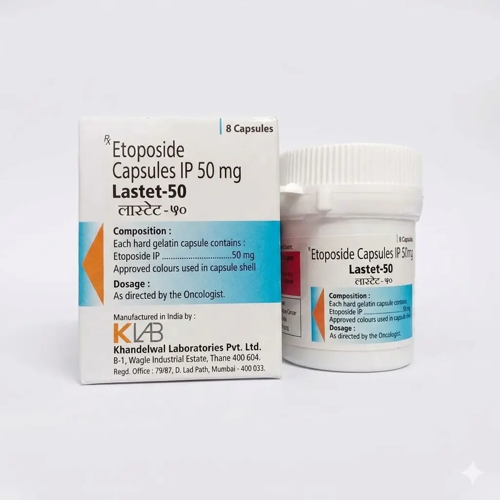 Lastet 50 — Etoposide 50 mg, 8 pcs, Khandelwal