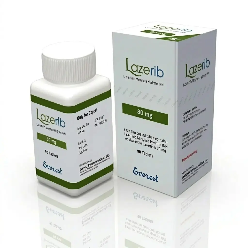 Lazerib — Lazertinib 80 mg, 90 pcs, Everest