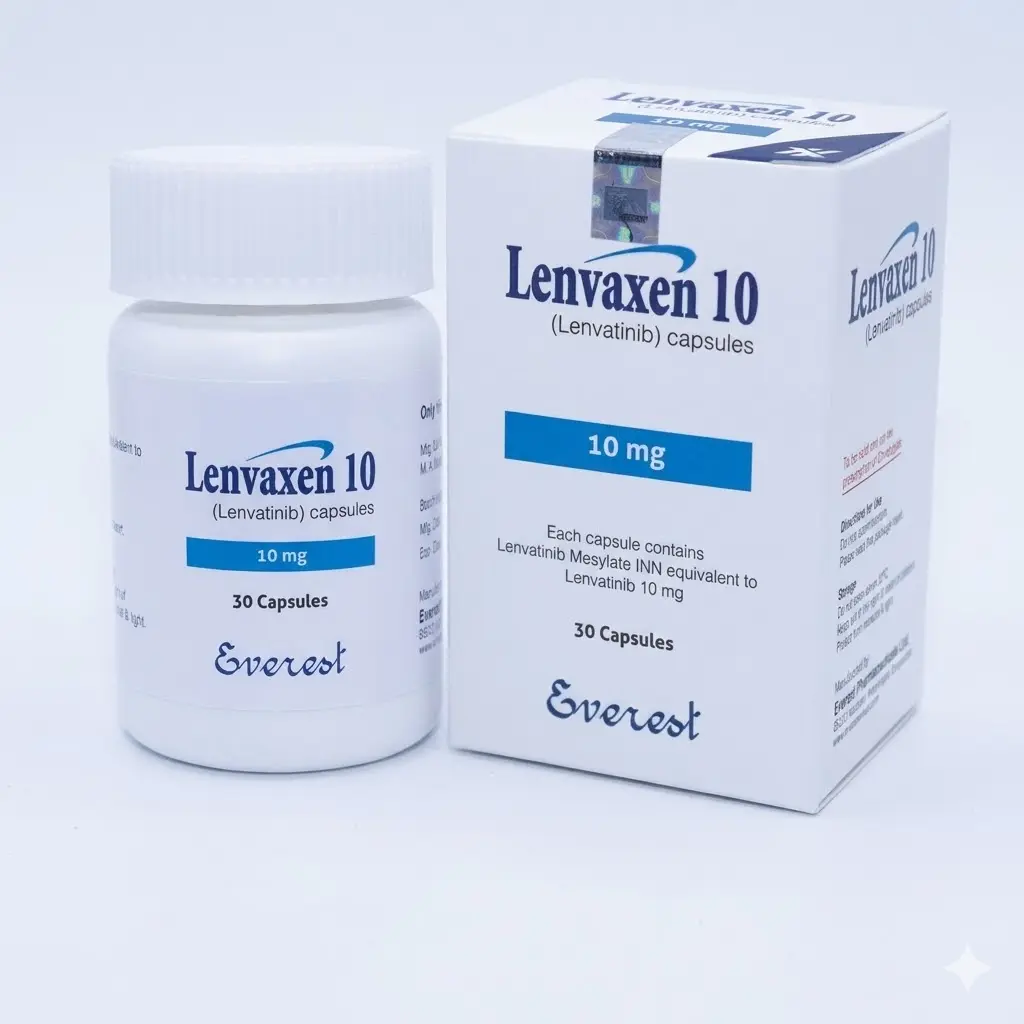 Lenvaxen 10 — Lenvatinib 10 mg, 30 pcs, Everest
