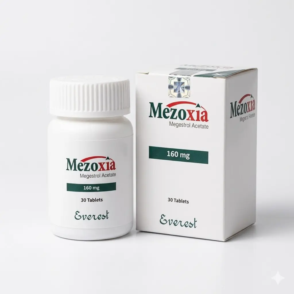 Mezoxia — Megestrol Acetate 160 mg, 30 pcs, Everest