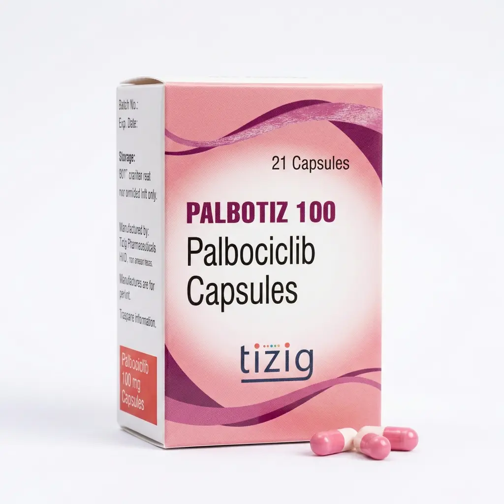 Palbotiz — Palbociclib 100 mg, 21 pcs, Tizig