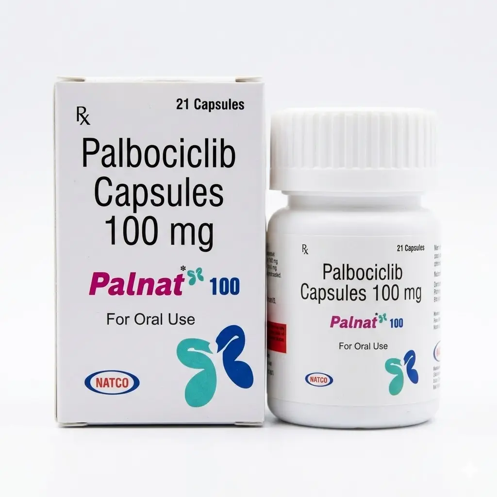 Palnat 100 — Palbociclib 100 mg, 21 pcs, Natco