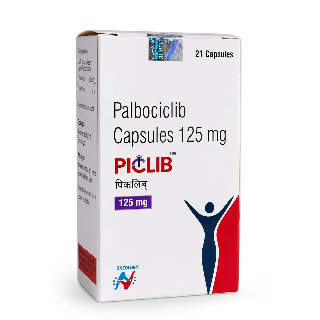 Piclib — Palbociclib 125 mg, 21 pcs, Hetero