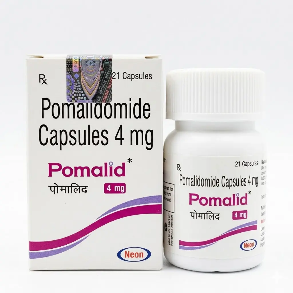 Pomalid — Pomalidomide 4 mg, 21 pcs, Natco