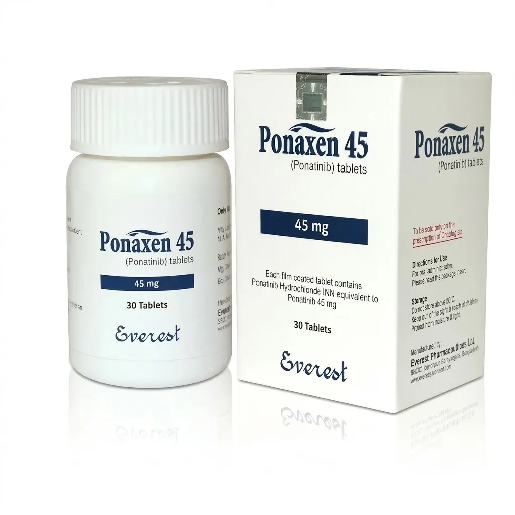 Ponaxen 45 — Ponatinib 45 mg, 30 pcs, Everest
