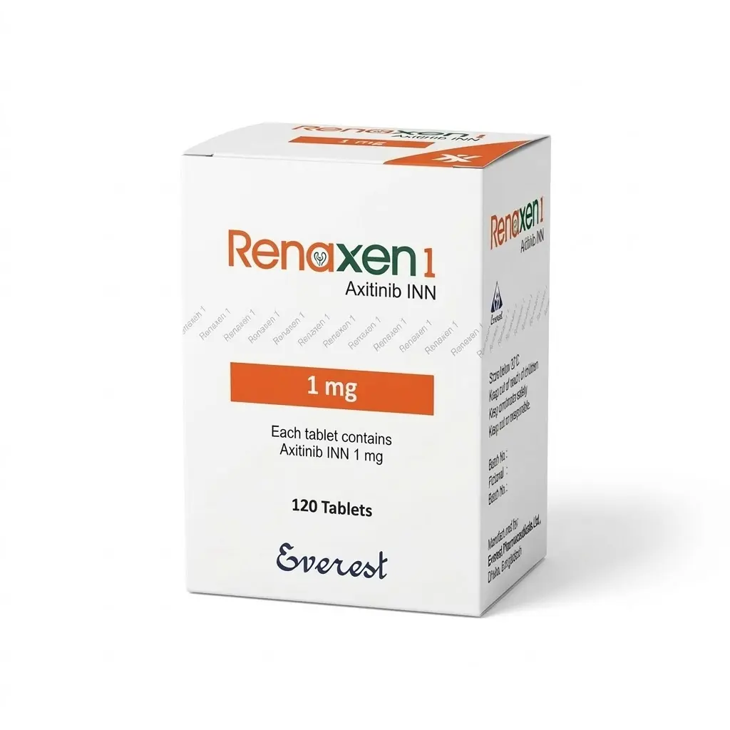 Renaxen 1 — Axitinib 1 mg, 120 pcs, Everest
