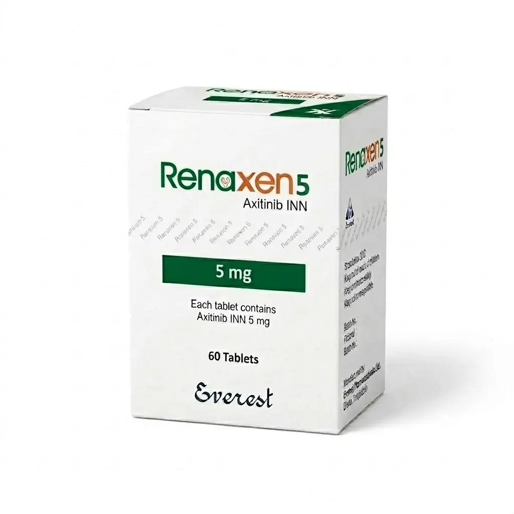 Renaxen 5 — Axitinib 5 mg, 60 pcs, Everest