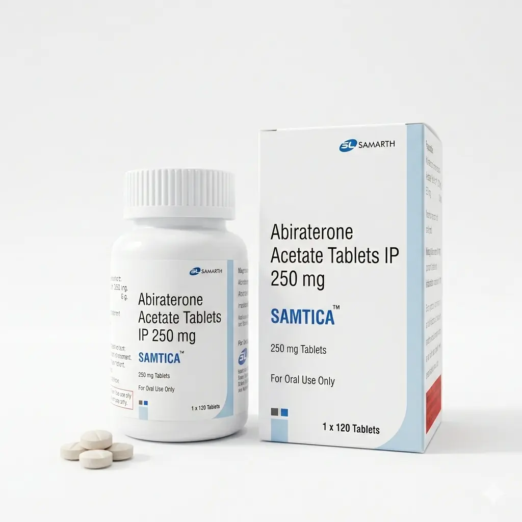 Samtica — Abiraterone Acetate 250 mg, 120 pcs, Samarth