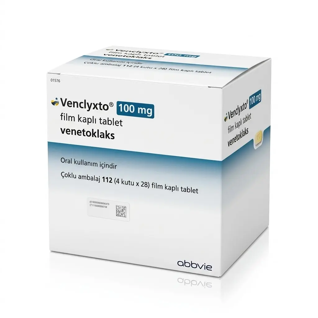Venclyxto 100 — Venetoclax 100 mg, 112 pcs, AbbVie