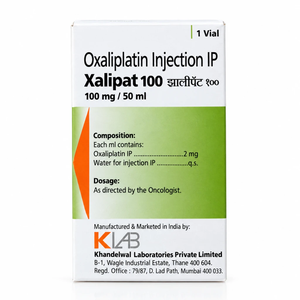 Xalipat — Oxaliplatin 100 mg, 1 pcs, Khandelwal