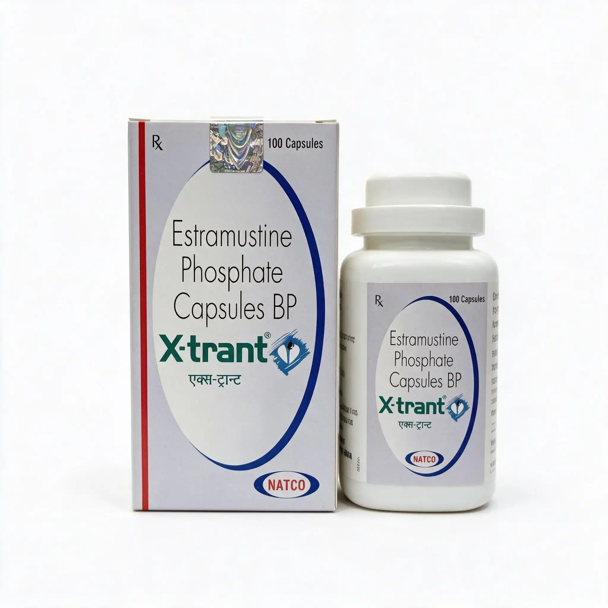 Xtrant — Estramustine phosphate 140 mg, 100 pcs, Natco