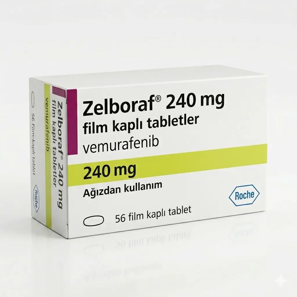 Zelboraf — Vemurafenib 240 mg, 56 pcs, Roche